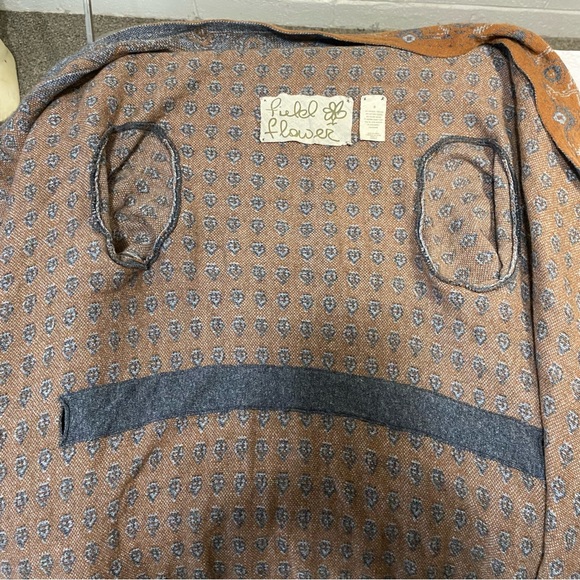 Anthropologie Field Flower Open Front Cardigan Soft Boho Print Stretchy Flowy - Picture 9 of 10